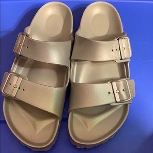 Silver Birkenstock’s
